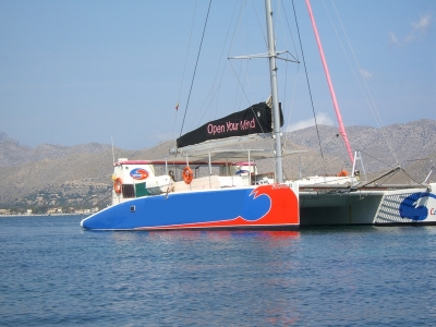 Catamarán de vela en Puerto Pollensa viaje de 4 horas