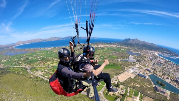 Paragliding- Mallorca from a different view - pure adrenaline !
